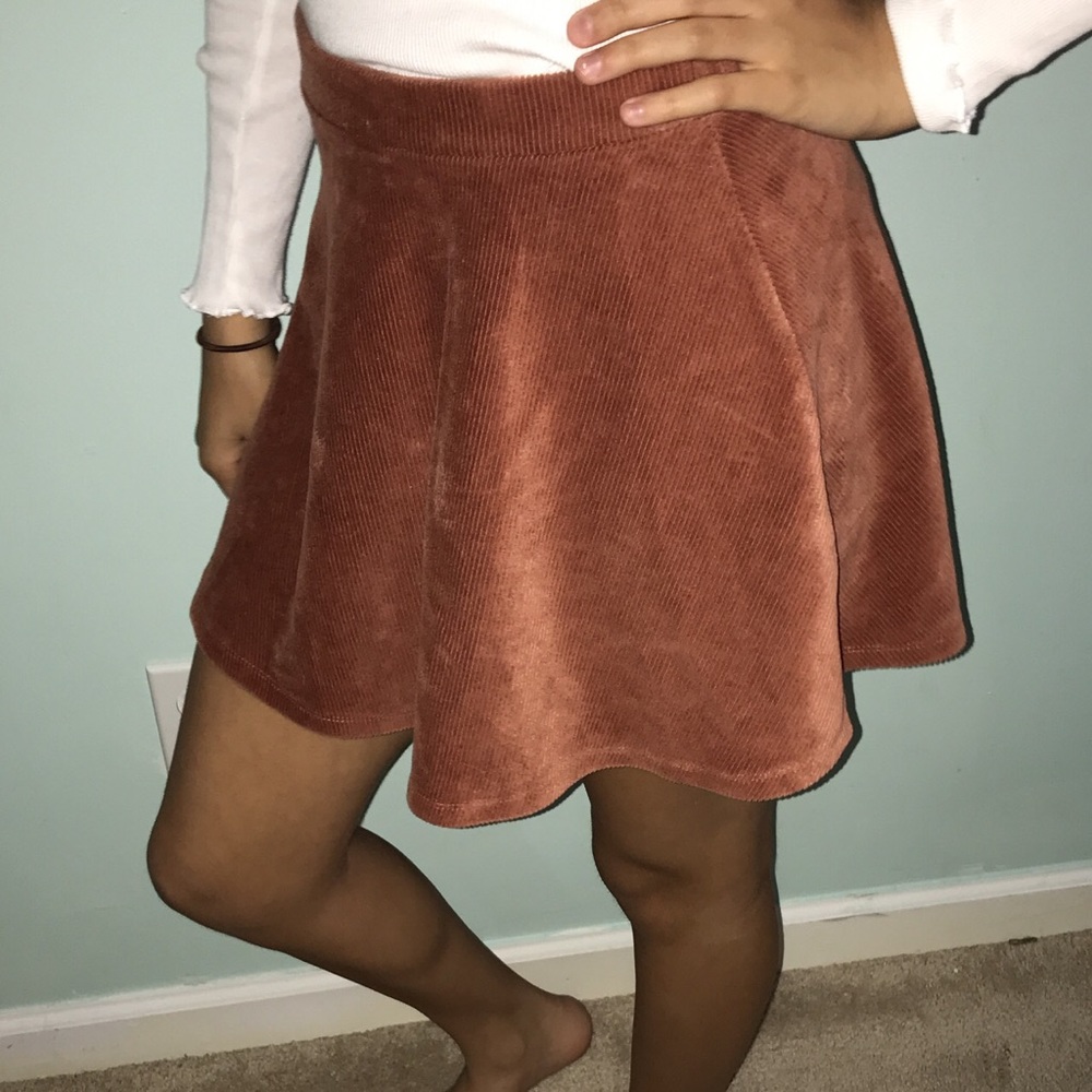 Red skate skirt from forever 21